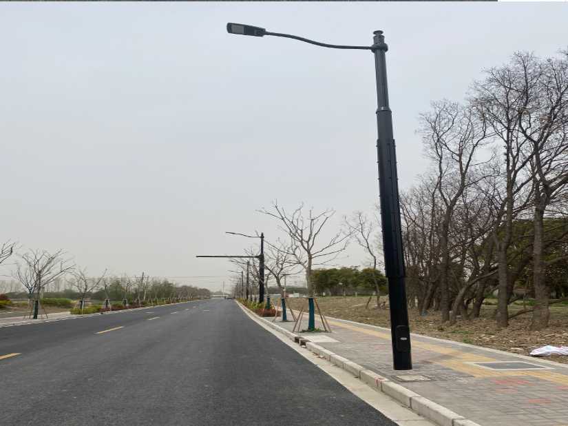 嵩明县上海综合杆 太阳能路灯工程